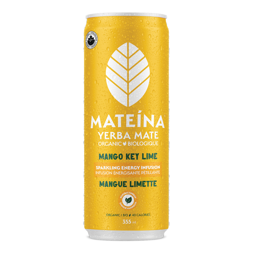 Mateina Yerba Mate Mango Key Lime 355 ml