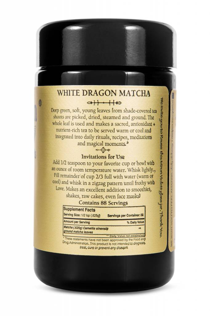 White Dragon Matcha Ceremonial Grade 55g