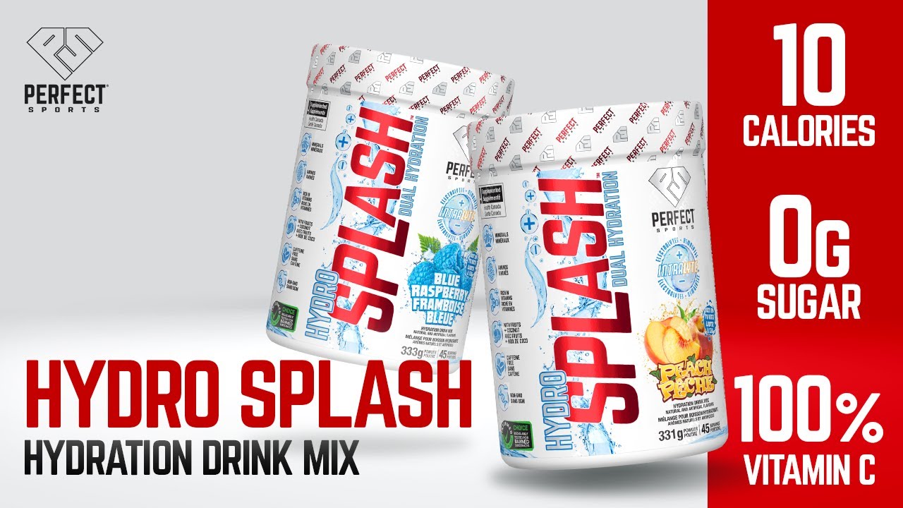 Perfect Sports Hydro Splash Dual Hydration Blue Raspberry 333g