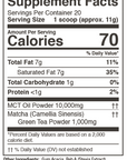 Matcha MCT Oil Powder 11g single