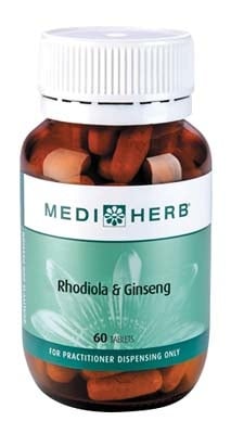 Medi Herb Rhodiola &amp; Ginseng 60 tabs