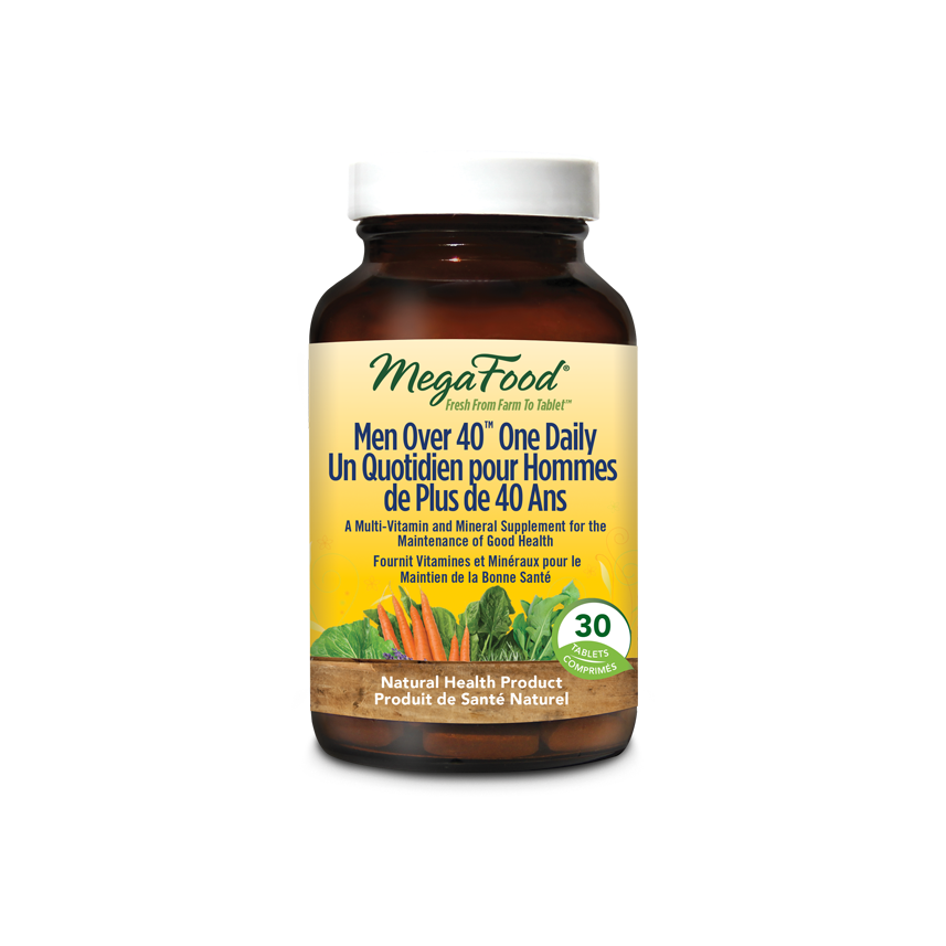 MegaFood Men Over 40 One Daily - 72 tablets