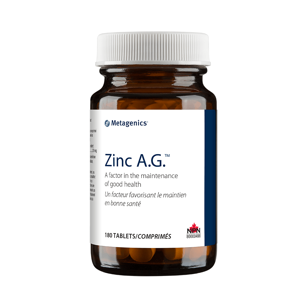 Metagenics  Zinc A.G 20mg 60 tablets