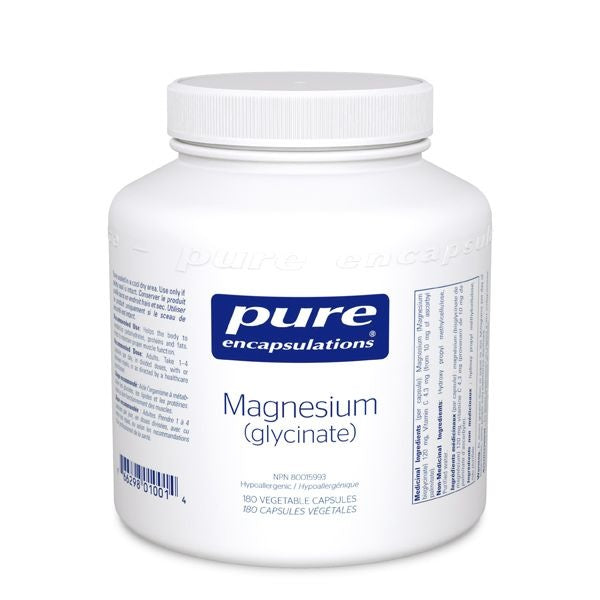 Pure Encapsulations Magnesium Glycinate 180 caps