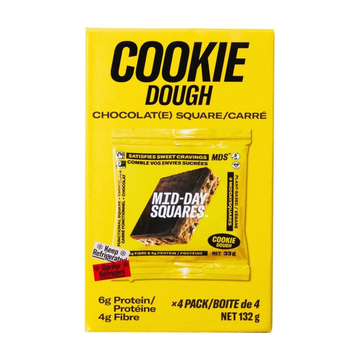 Mid-Day Squares Cookie Dough 4 pack