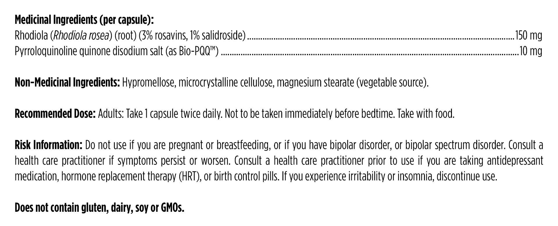 Designs For Health Mito-PQQ