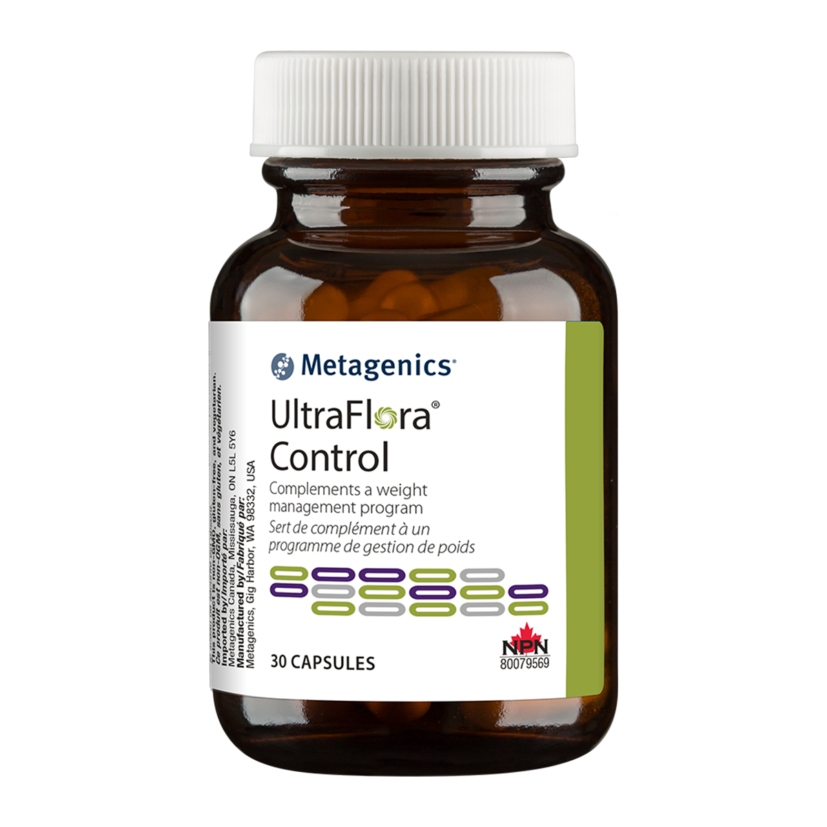 Metagenics  Ultra Flora Control Probiotic for Weight Management 30 caps