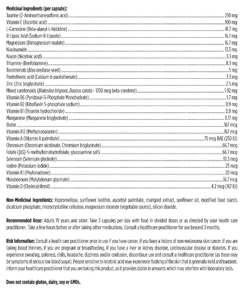 Designs For Health Metabolic Synergy 180cap