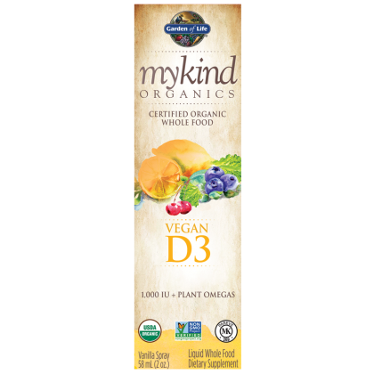 My Kind Organics Vegan D3 Organic Spray 58ml