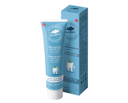 Green Beaver Anti-cavity Hydroxyapatite Toothpaste Extra Whitening- Frosty Mint 100g