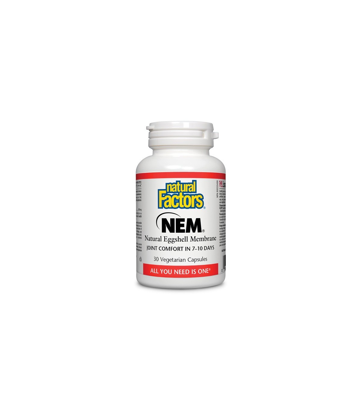 Natural Factors Natural Eggshell Membrane 30 veg cap
