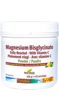 New Roots Magnesium Bisglycinate Powder 226g