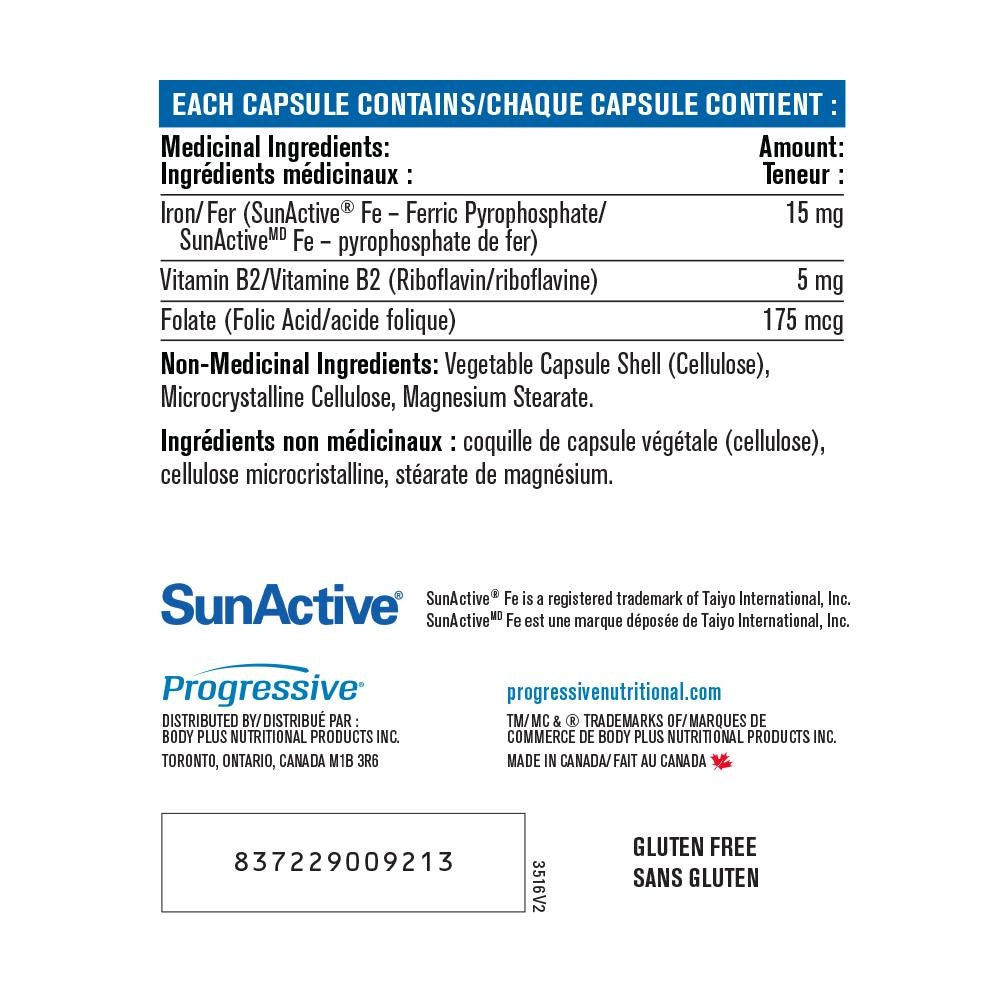 Advanced Iron Ferric Pyrophosphate 45 caps