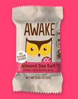 Awake Caffeinated Chocolate - Almond Sea Salt 8x12g
