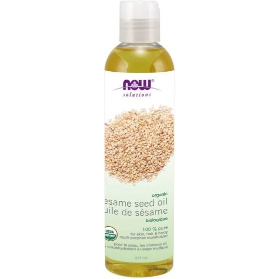 NOWOrganic Sesame Seed Oil 237ml