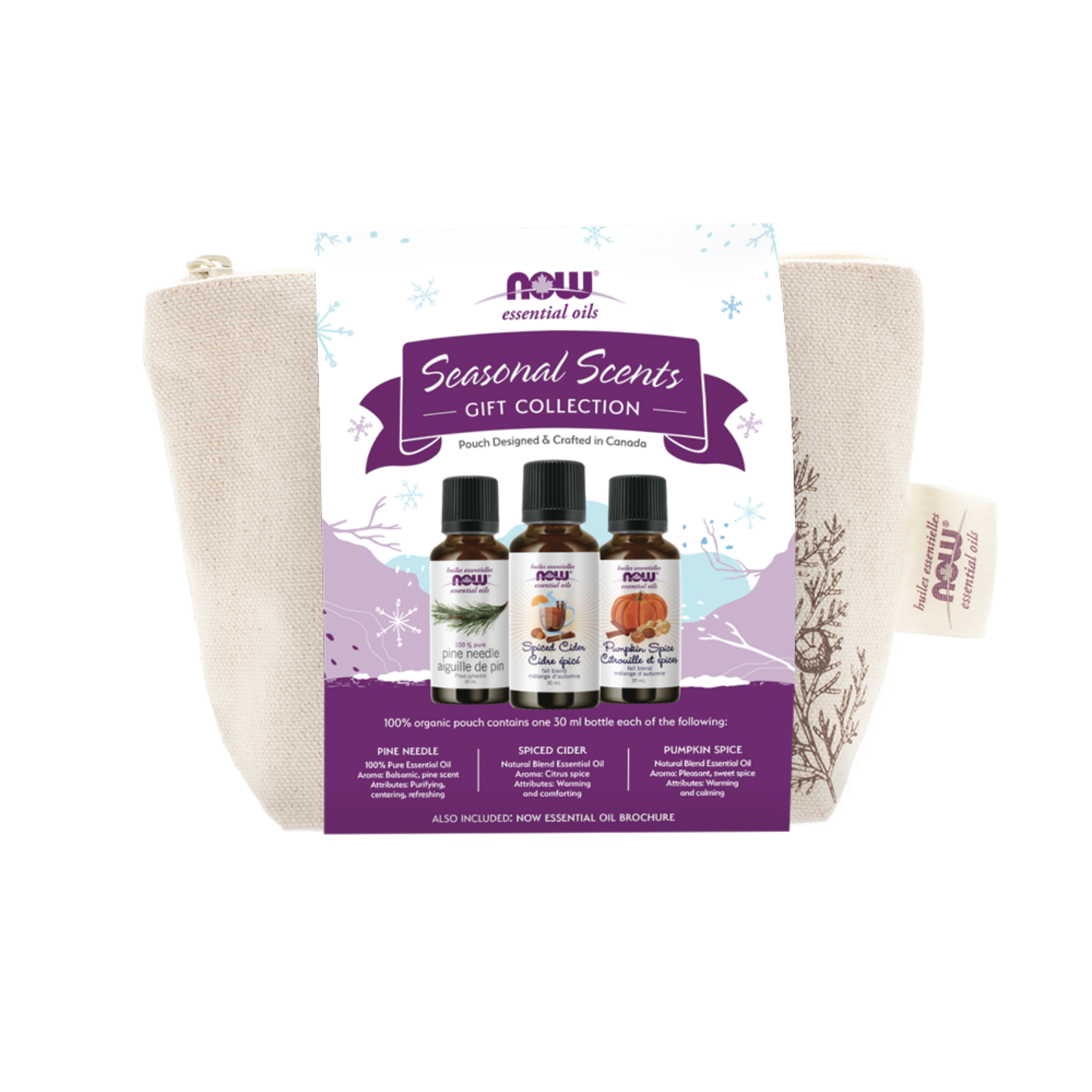 Now Seasonal Scents Essential Oil Gift Collection 3 x 30ml