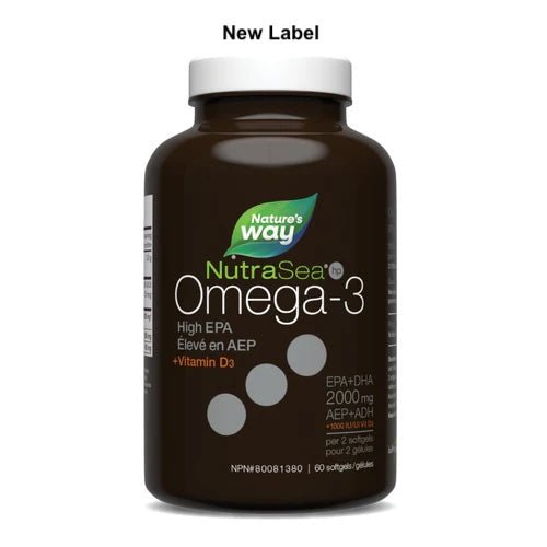 NutraSea HP plus D Omega3 Fresh Mint 60 softgel