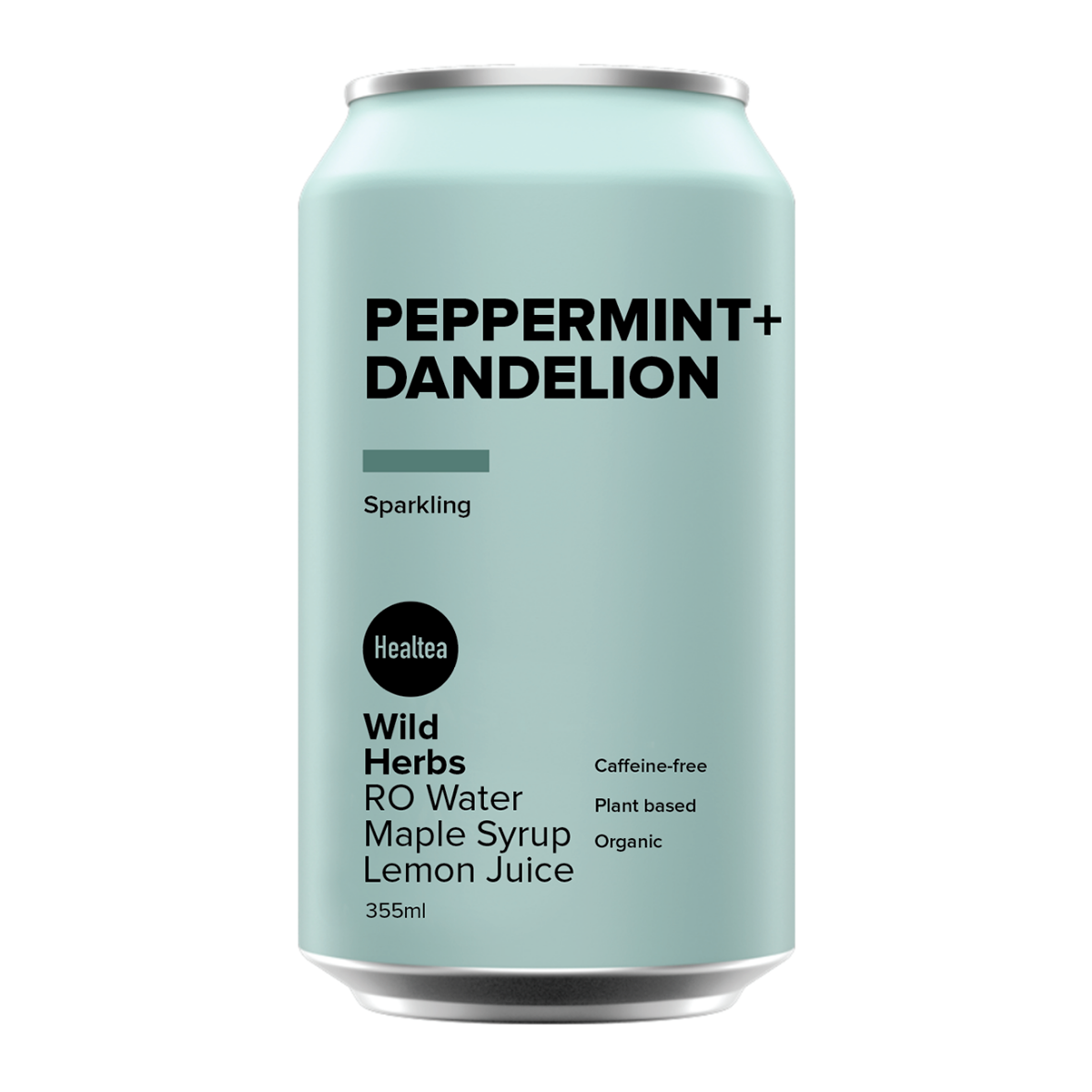 Healtea Not Carbonated Peppermint Dandelion Water 355ml