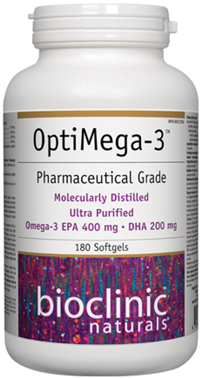 Bioclinic OptiMega-3 180 softgels