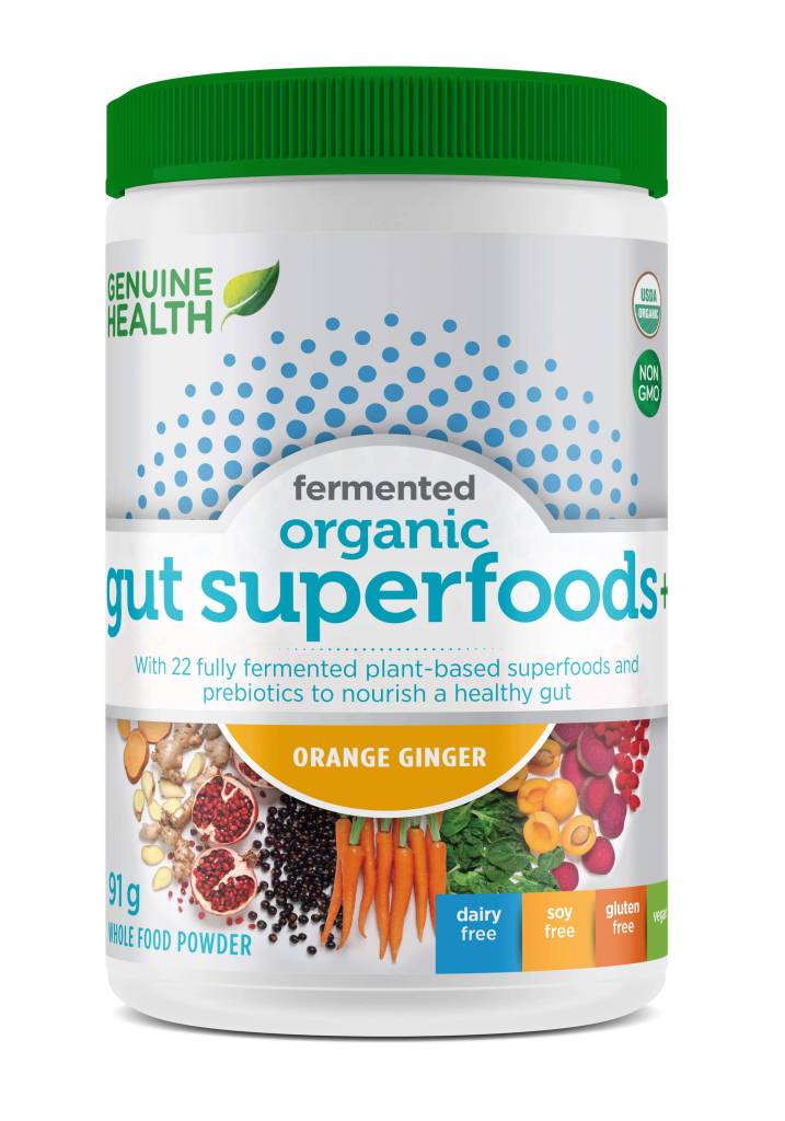 Fermented Gut Superfoods Orange Ginger