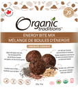 Organic Traditions Energy Bite Mix - Chocolate 220g