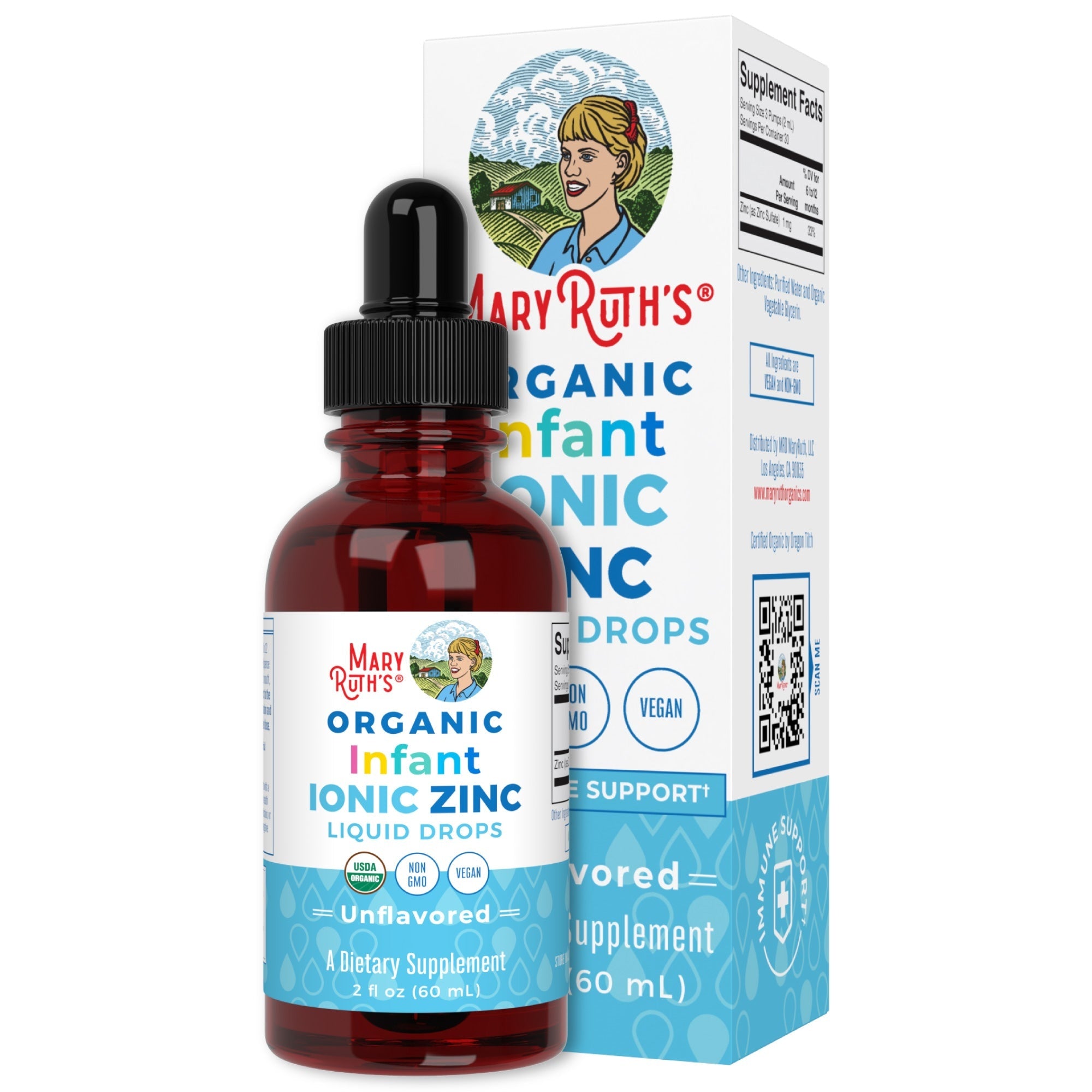 Mary Ruth's Infant Ionic Zinc Liquid Drops- 60ml