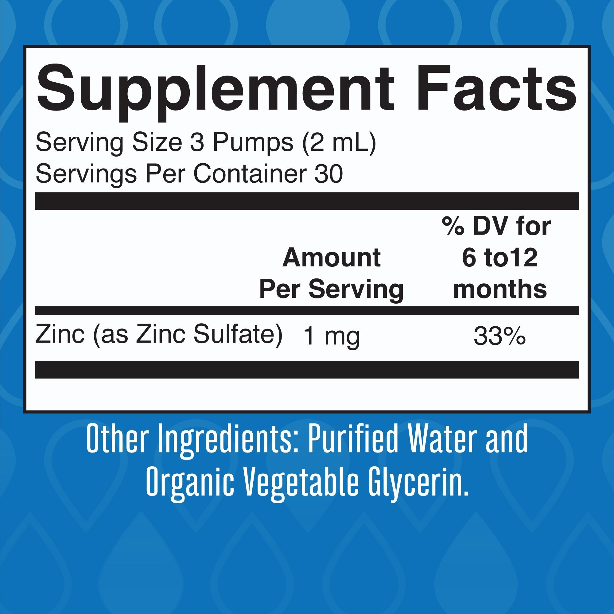 Mary Ruth's Infant Ionic Zinc Liquid Drops- 60ml