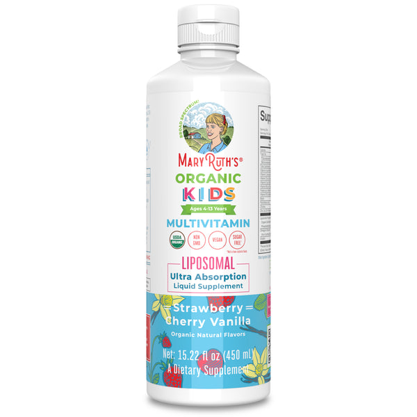 Mary Ruth's Kids Multivitamin Liposomal - Strawberry Cherry Vanilla - 450ml