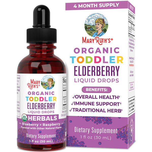 Mary Ruth's Organic Toddler Elderberry Liquid Drops 30ml