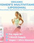 Mary Ruth's Organic Women's Multivitamin with Liposomal Vanilla Peach 450ml