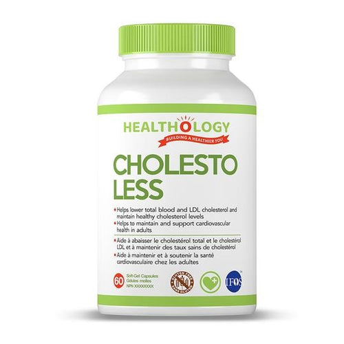 Healthology Cholesto-Less Cholesterol Formula 60 softgels