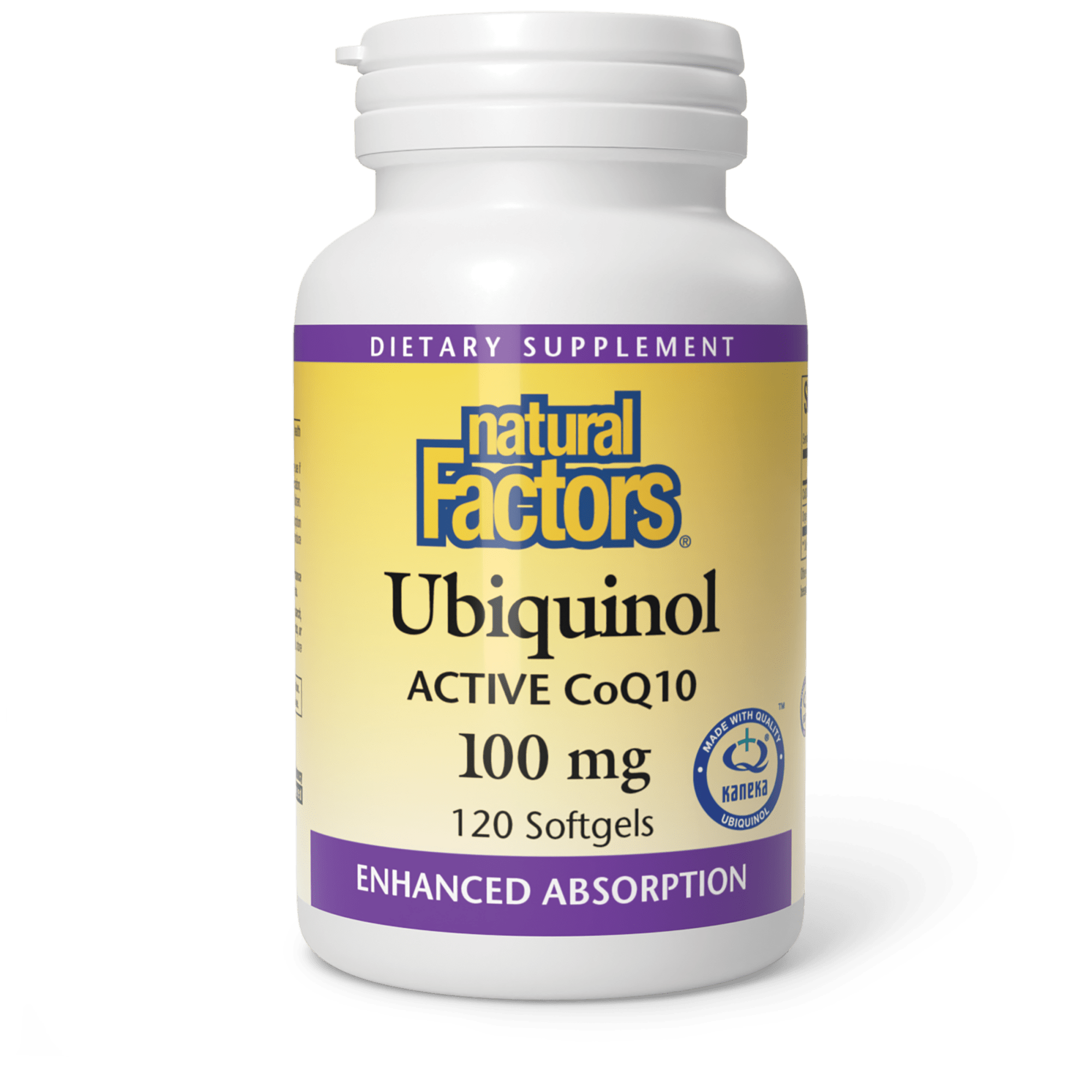 Natural Factors Ubiquinol 100mg 120 softgels