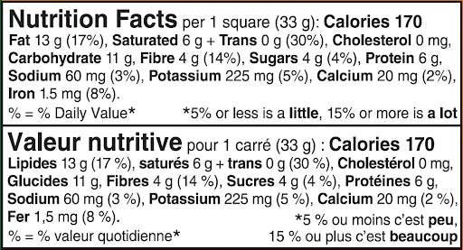 Mid-Day Squares Peanut Butta 4 pack