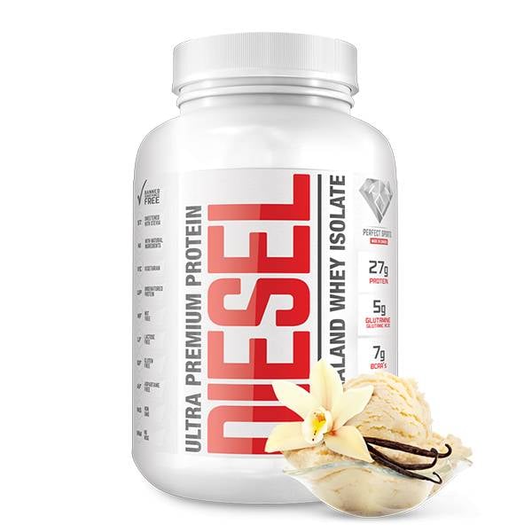 Diesel Whey Protein New Zealand Isolate Vanilla 2lb