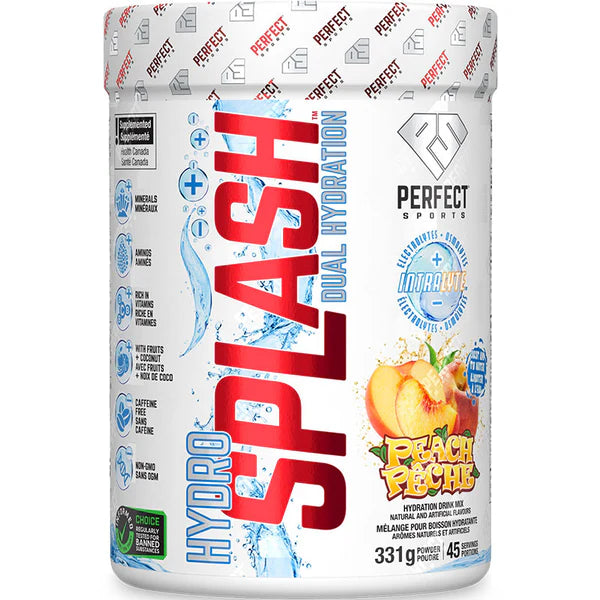 Perfect Sports Hydro Splash Dual Hydration Peach 331g