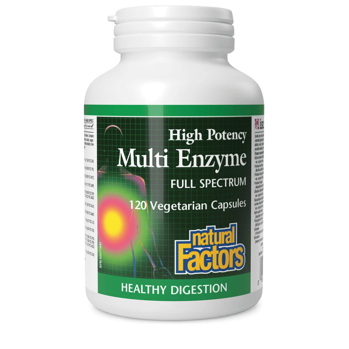 Natural Factors Multi Enzyme 120 vcap