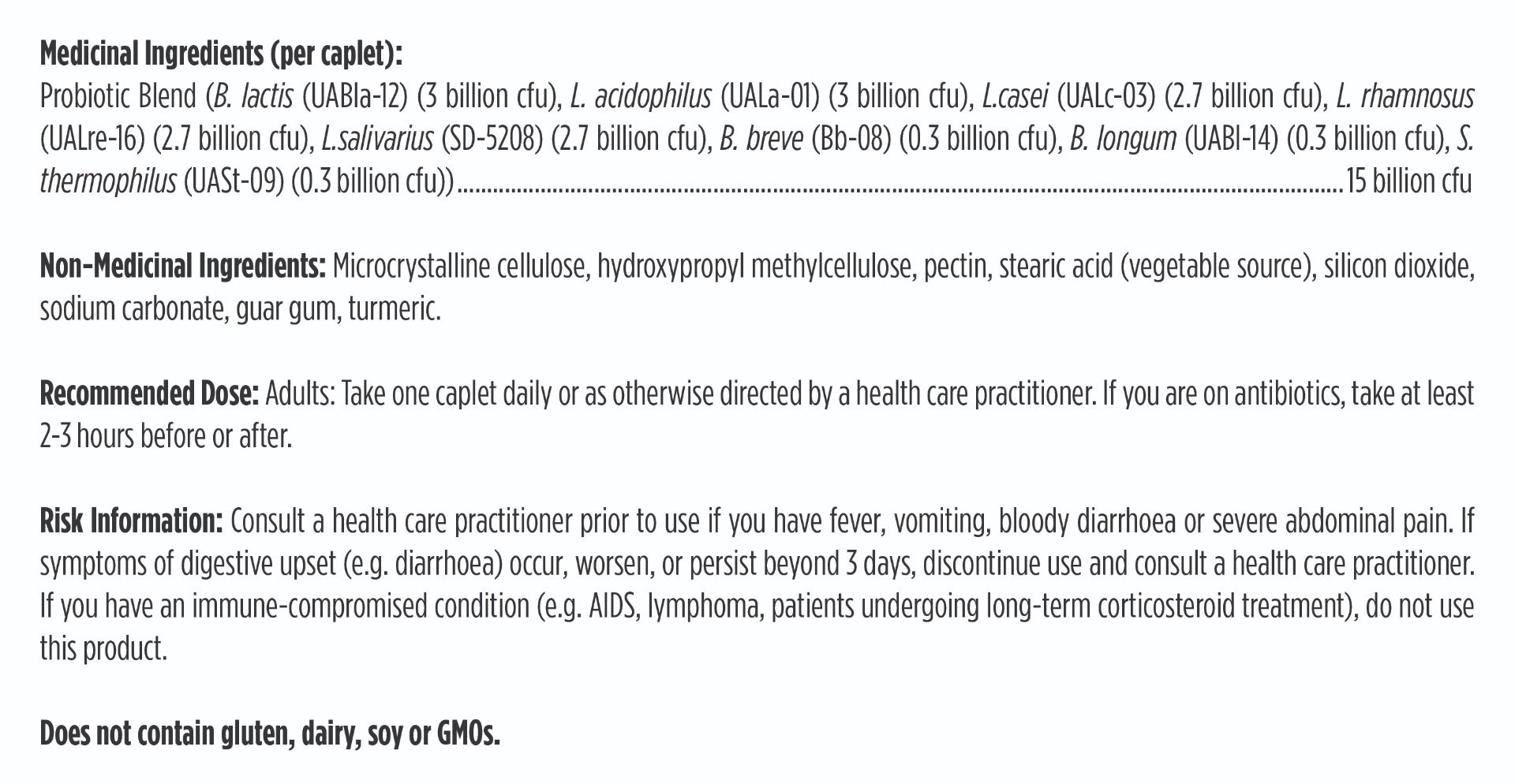 Probiotic Supreme DF 60 caplets