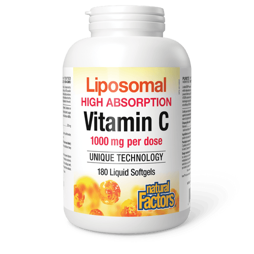 Natural Factors Liposomal Vit C 1000mg SG 180