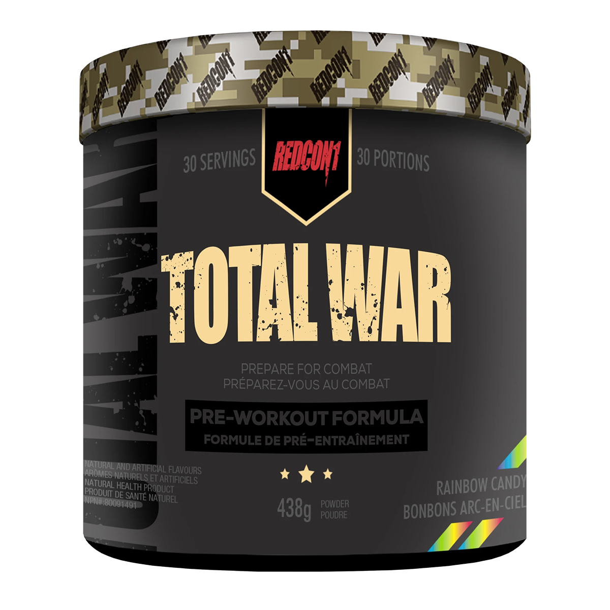 Redcon1 Total War Pre-Workout Rainbow Candy 438g