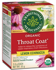 Traditional Medicinals Throat Coat Lemon Echinacea