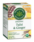 Traditional Medicinals Organic Tulsi & Ginger 16 bags