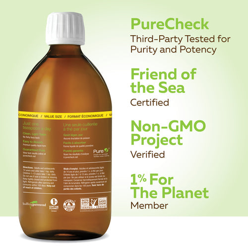 NutraSea Omega 3 Lemon 500ml