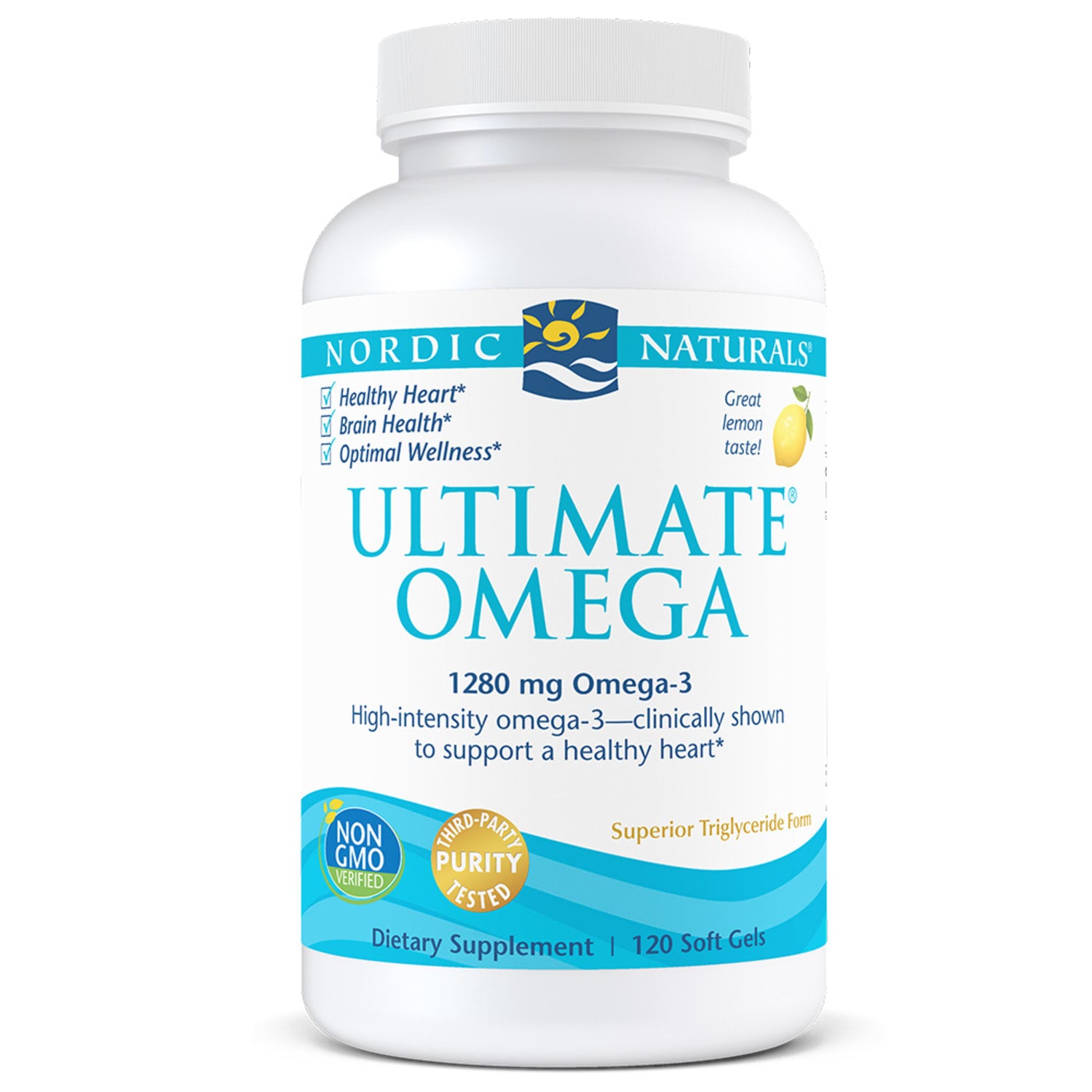Nordic Naturals Ultimate Omega 1000mg 120 softgels