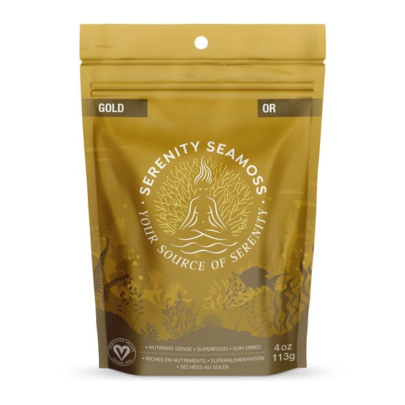 Serenity Dried Sea Moss Gold - 113g