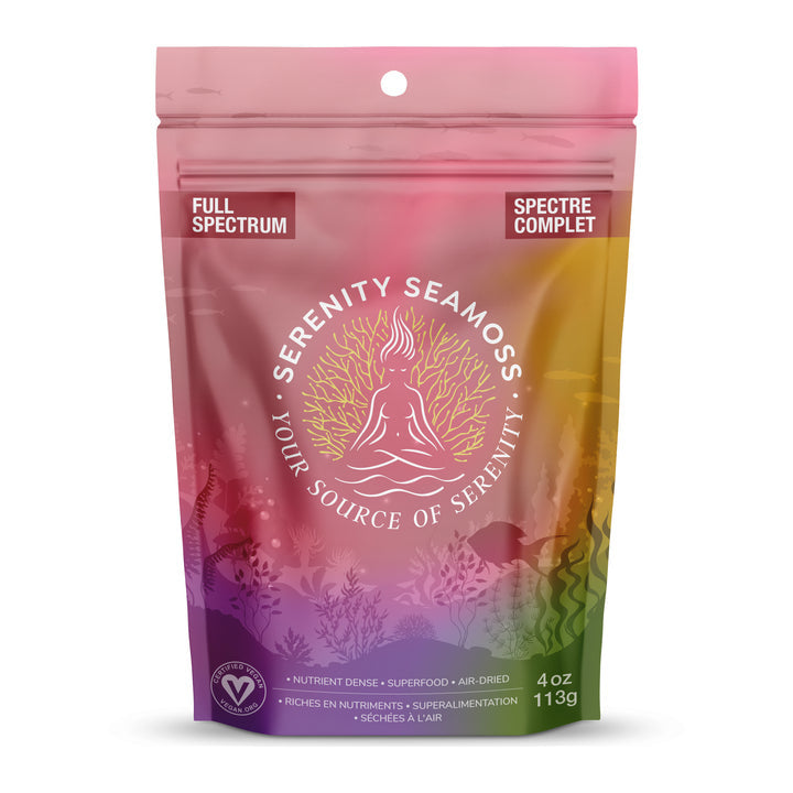 Serenity Dried Sea Moss Full Spectrum - 113g