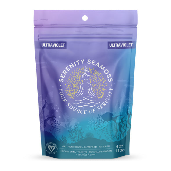 Serenity Dried Sea Moss Ultraviolet - 113g