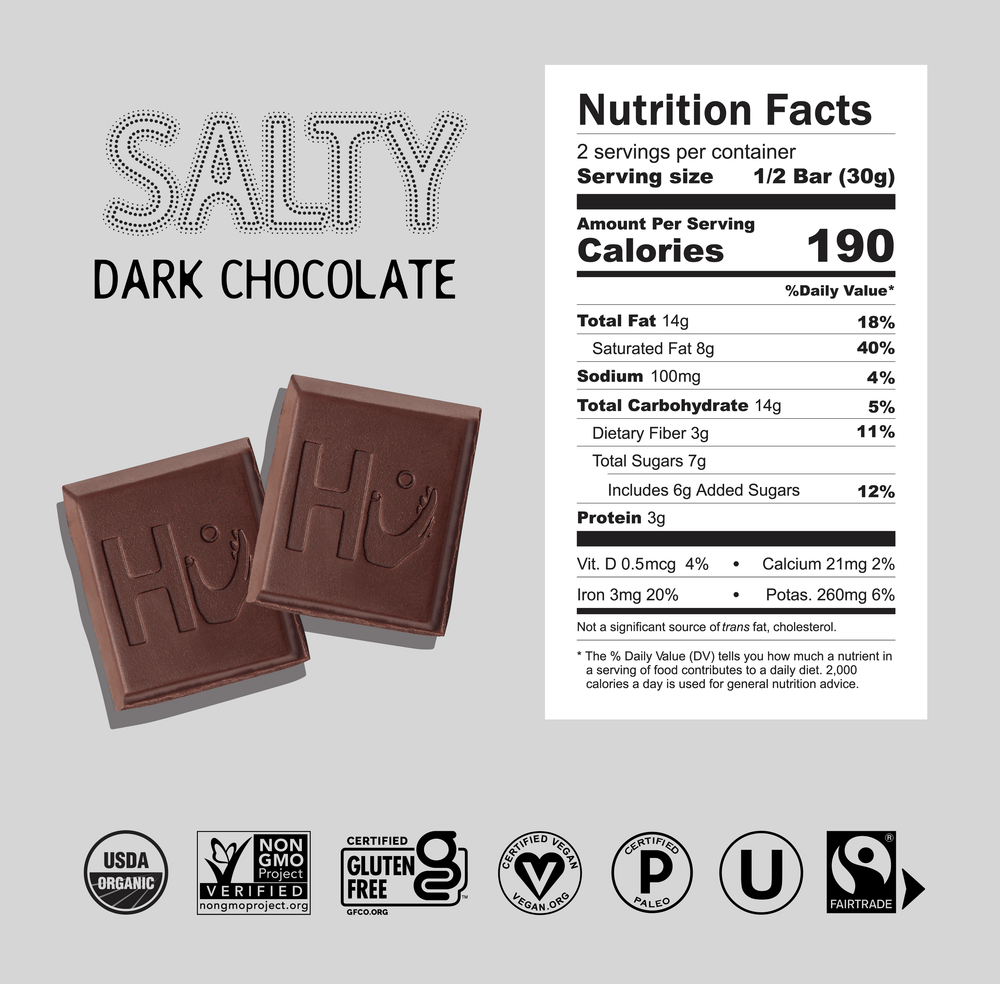 Hu Salty Dark Chocolate