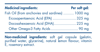 Nordic Naturals Pro Omega 2000 60 softgels