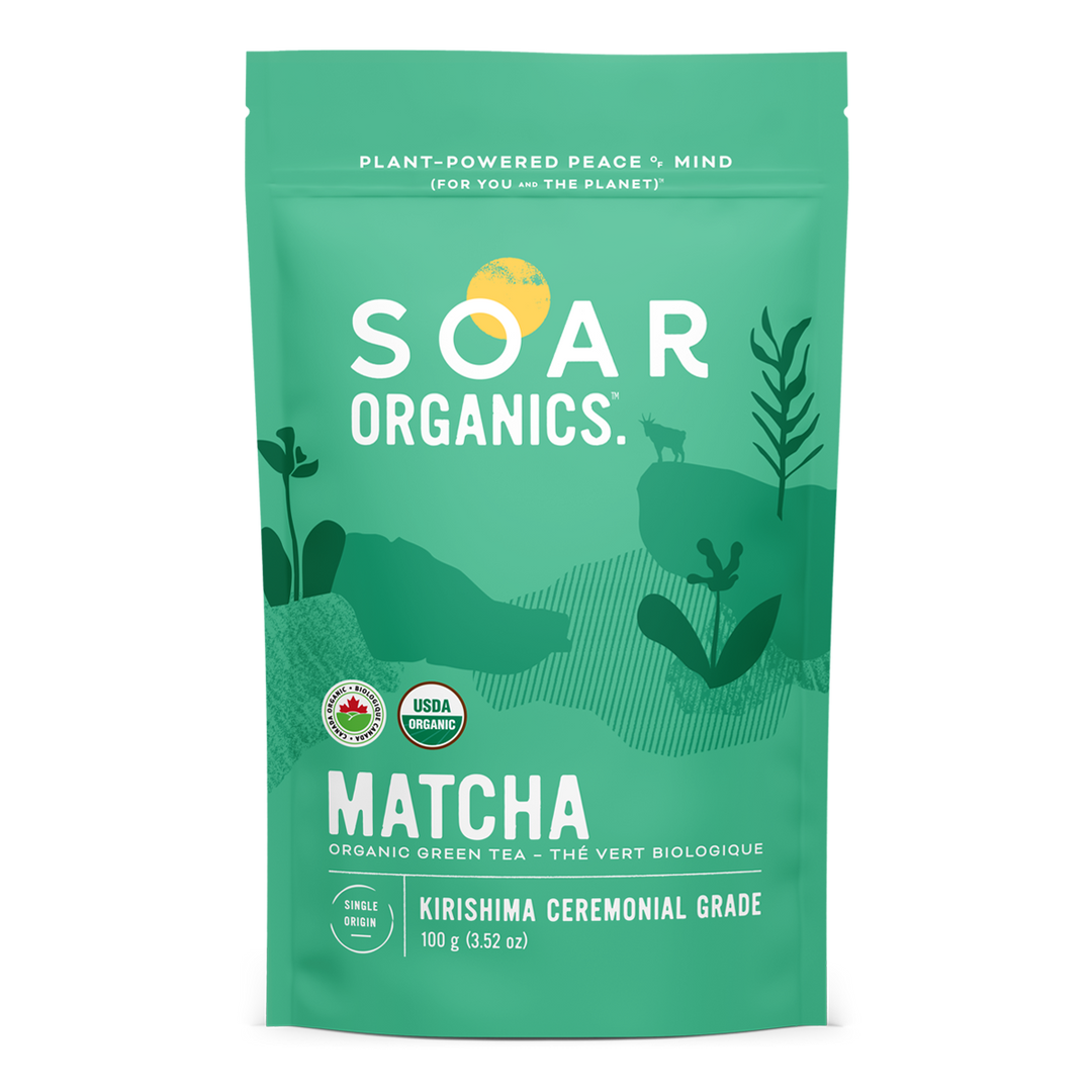 Soar Organics Kirishima Ceremonial Grade Matcha 100g