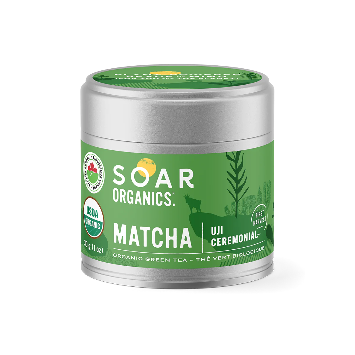 Soar Organics - Organic Matcha - 30g Tin